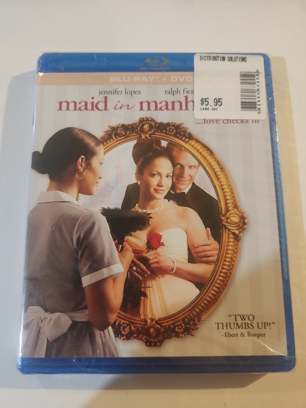 New Maid in Manhattan (Blu-Ray + DVD) Jennifer Lopez, Ralph Fiennes Natasha Rich